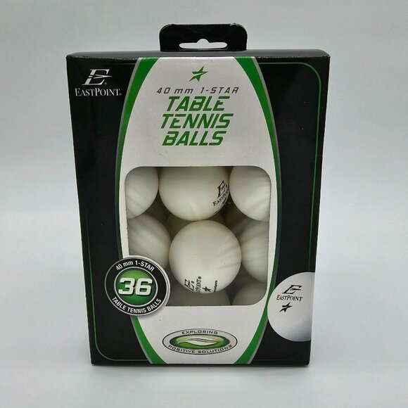 East Point Table Tennis Balls, 34 Pack - Picture 3 of 7
